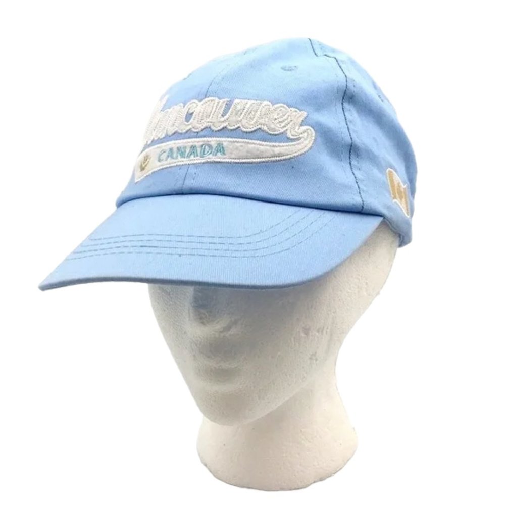 Teepee 🧢Light Blue Vancouver Canada Strapback Cap